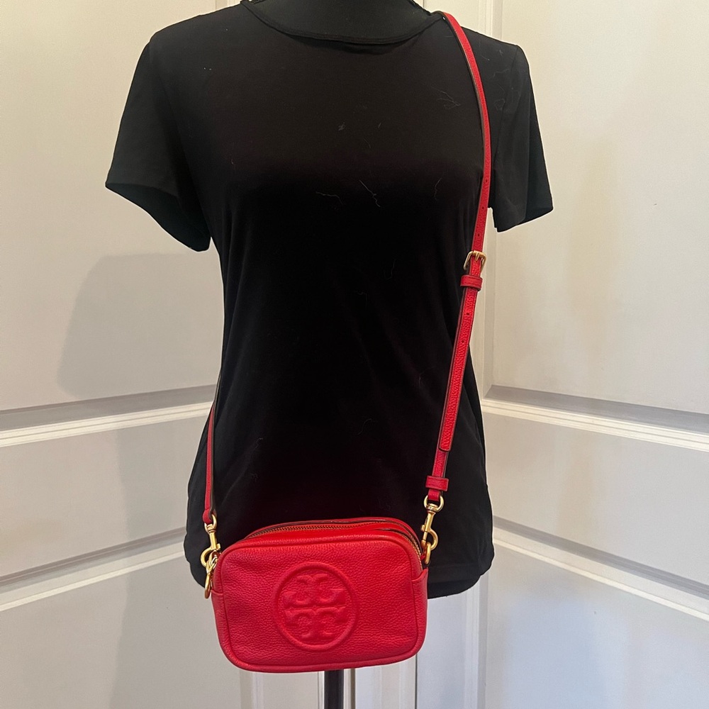 Tory Burch Red Crossbody Bag